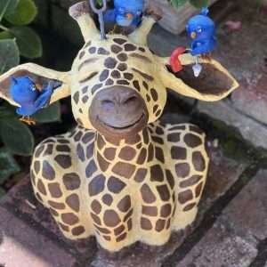 Giraffe Paper Mache Sculpture