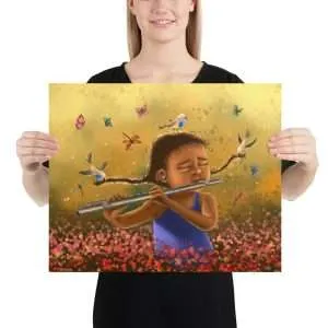 Spring Song. -  Hearing Aid - Print (in)