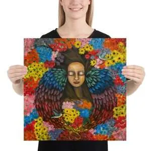 Nurturing Blossoms - Print