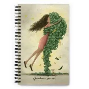 Abundant Love - Spiral notebook