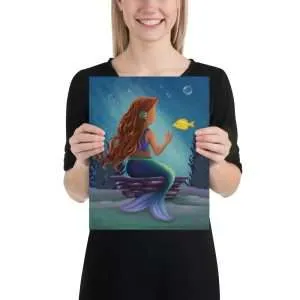 Little Mermaid - Hearing Aid - Print