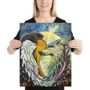 The Wolf - Print
