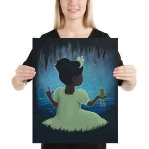 Princess and the Frog  - ASL - Print