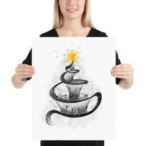 Cochlear Spiral - Print