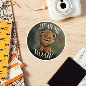 Empowering magnet design of a lion with hearing aids.