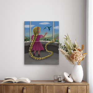 Rapunzel – BAHA – Canvas Print