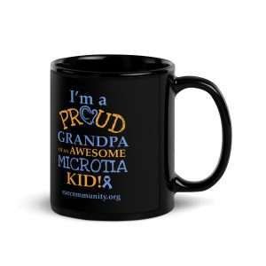 I’m a Proud Grandpa of an Awesome Microtia Kid - Black Mug
