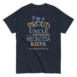 I’m a Proud Uncle of an Awesome Microtia Kid – Awareness Tee (Unisex Classic Fit)