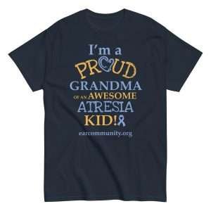 I’m a Proud Grandma of an Awesome Atresia Kid – Awareness Tee (Unisex Classic Fit)