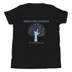 Tree of Awareness Ribbons – Youth Short Sleeve T-Shirt