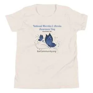 Big Butterfly, Little Butterfly – Microtia & Atresia Awareness Youth Tee