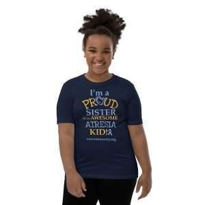 I'm a Proud Sister of an Awesome Atresia Kid - Youth Short Sleeve T-Shirt