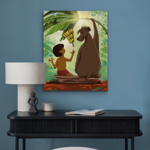 Mowgli – Hearing Aid – Canvas Print