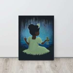 Princess and the Frog – ASL – Canvas Print